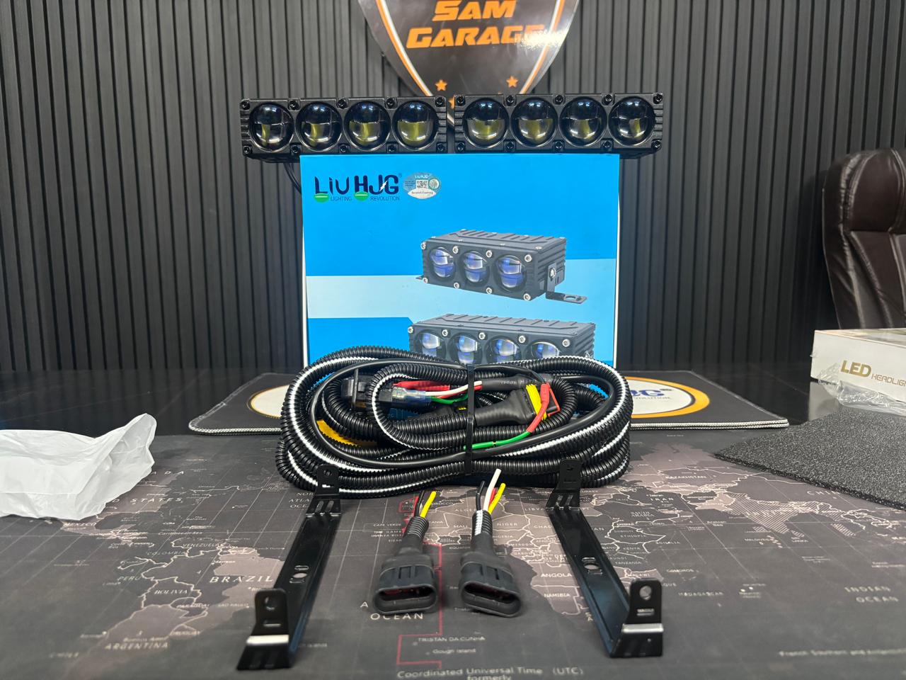 Blaze 4 Auxiliary Lights with wiring kit