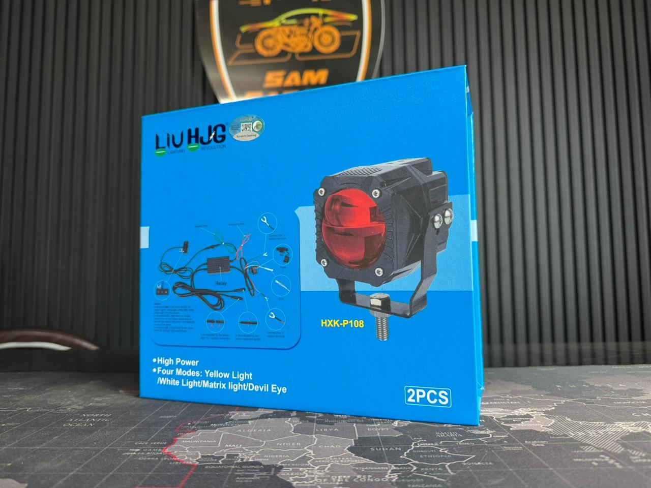 Liu-hjg Gorilla Projector P108 120W Powerful Fog Light