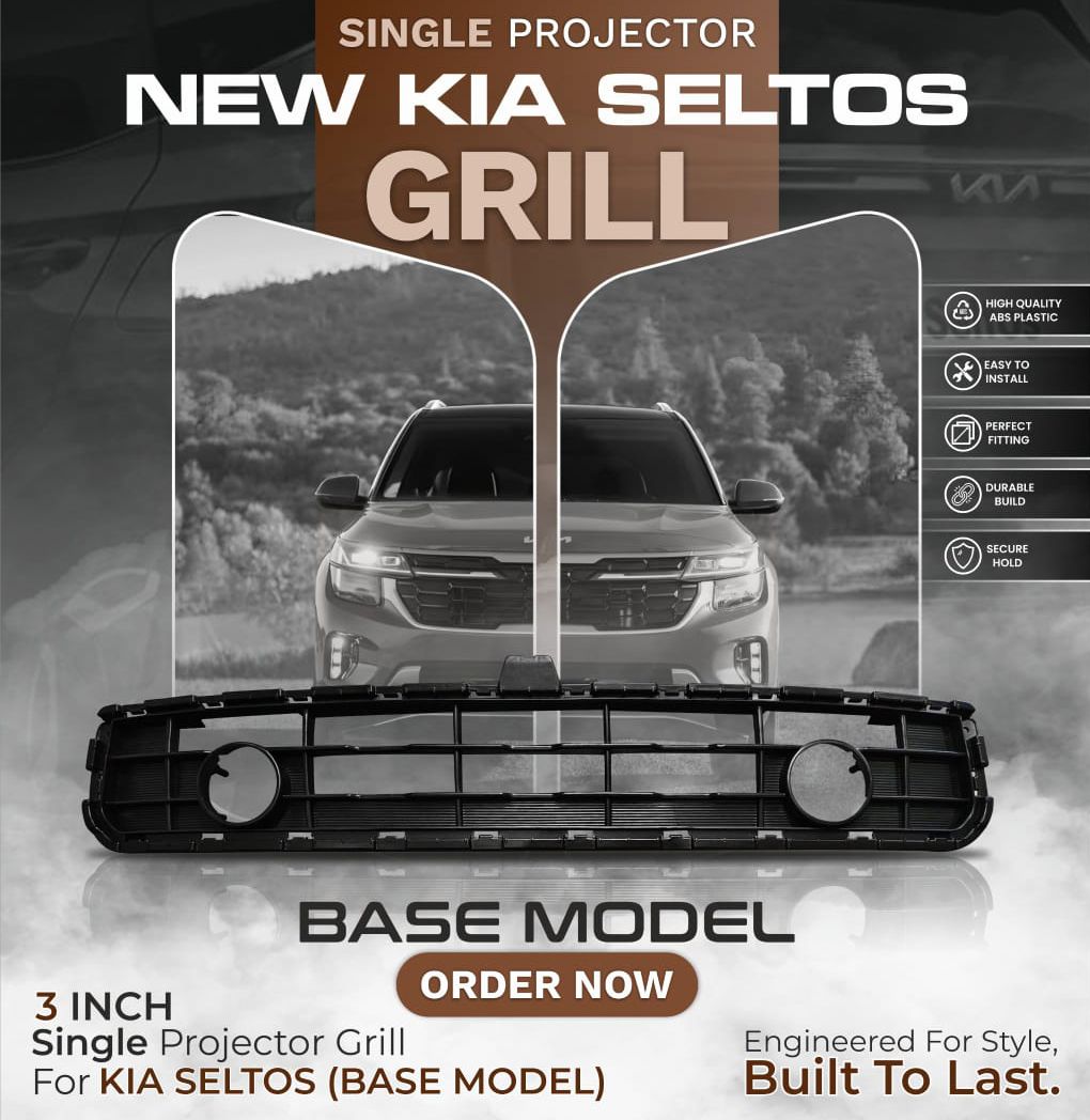 Kia Seltos 2025 Base Model Grill