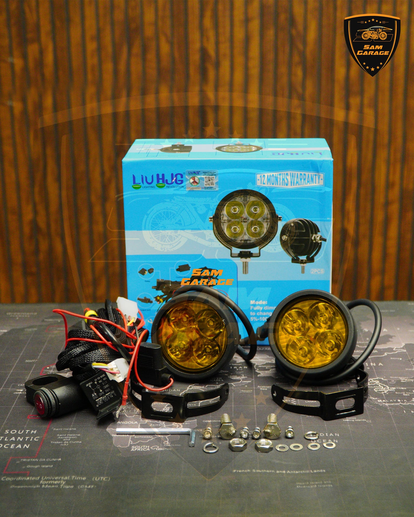 Liu hjg Cree 4 (Round) with wiring kit