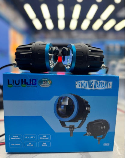 LIU HJG Terminator 2 Double Laser Bi-Led Fog Projector 3 colour