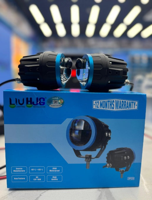 LIU HJG Terminator 2 Double Laser Bi-Led Fog Projector 3 colour