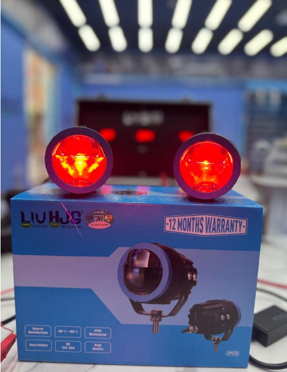 LIU HJG Terminator 2 Double Laser Bi-Led Fog Projector 3 colour