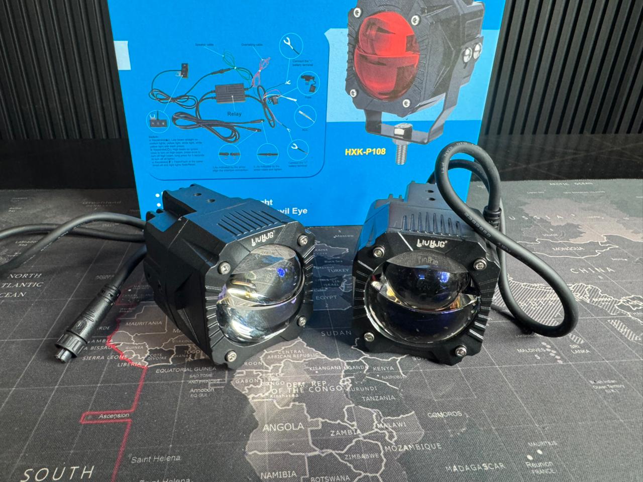 Liu-hjg Gorilla Projector P108  120W Powerful Fog Light
