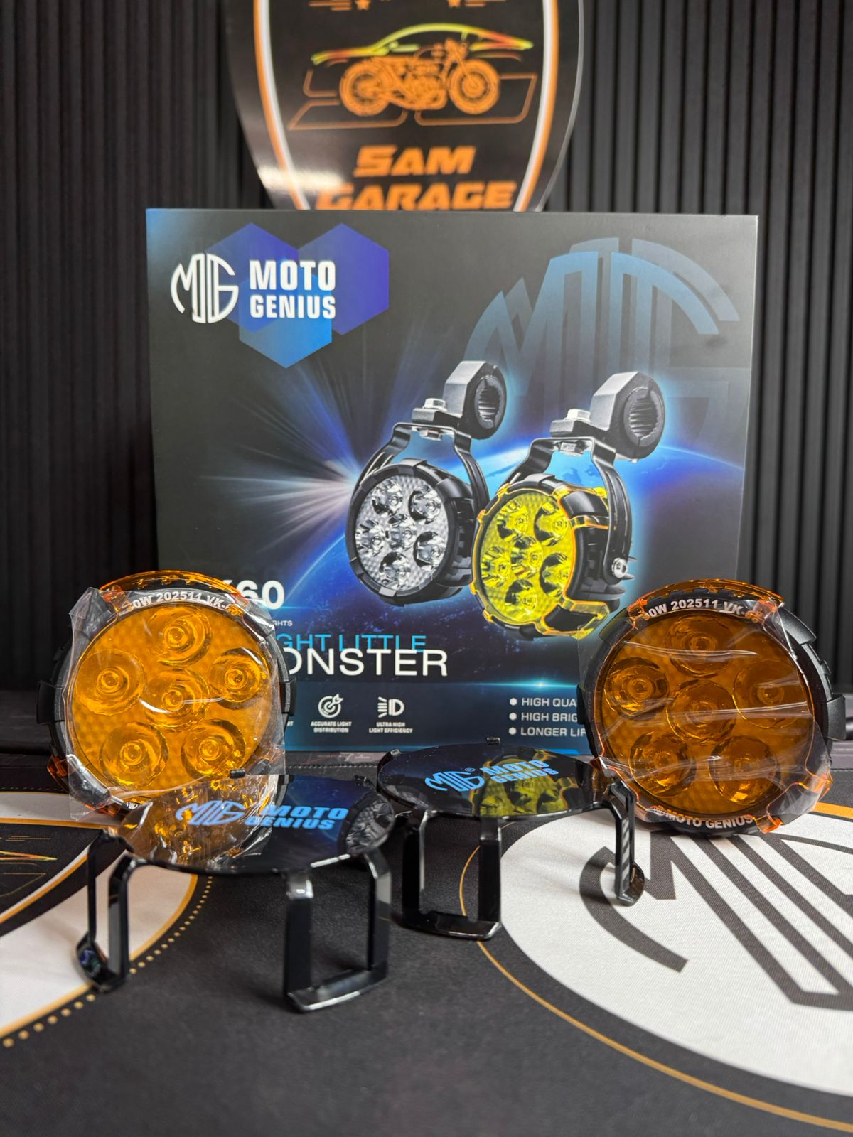 Moto Genius VK60 High-Power Auxiliary Light