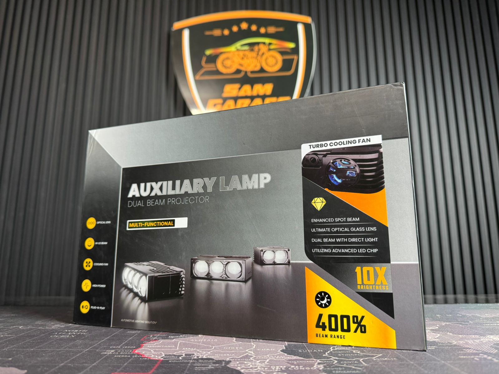 DarkShine Night Fury 3 – Dual Beam Auxiliary Projector Light
