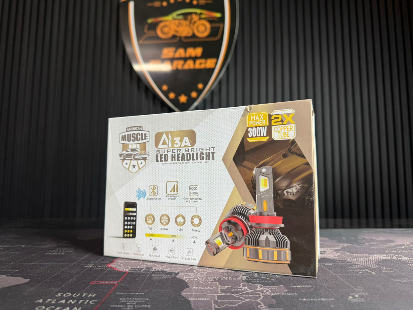 American Muscle 300W AI LED Bulb