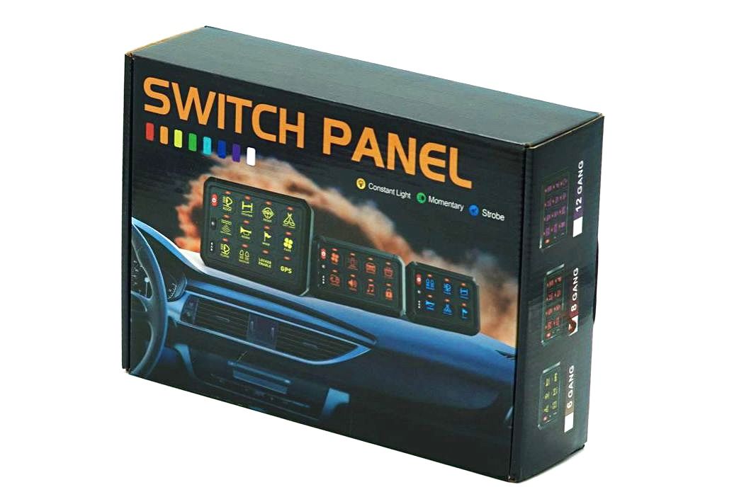 Switch Pro – Universal Heavy-Duty 6-Switch Control Panel (12V / 24V)