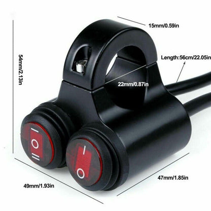 Motorcycle Handlebar SW3H Switch