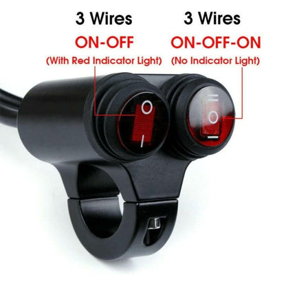 Motorcycle Handlebar SW3H Switch