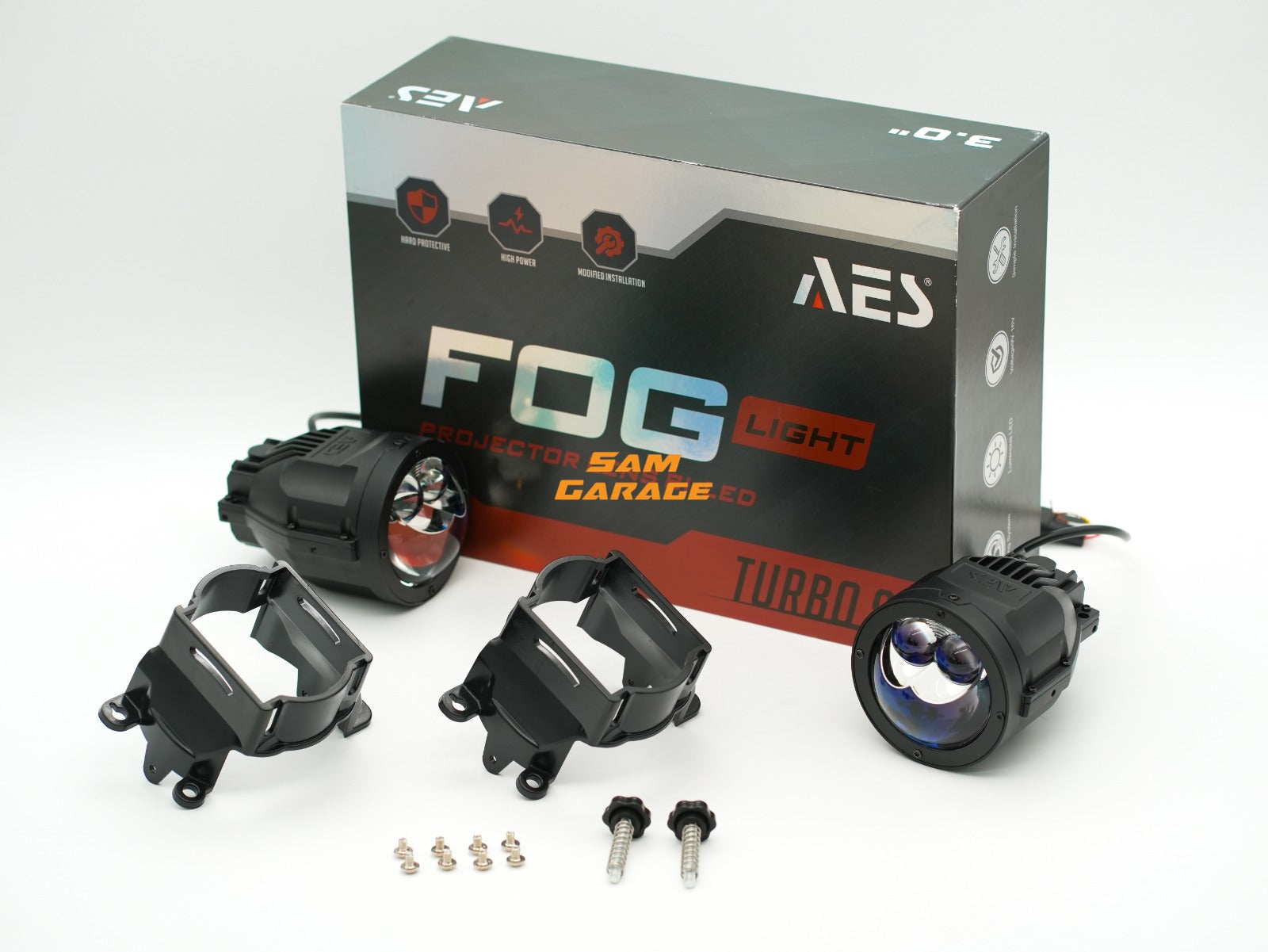 AES Turbo Double Laser 3-Inch Projector