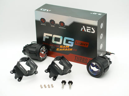AES Turbo Double Laser 3-Inch Projector