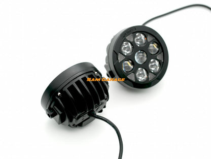 LIU HG HP 111 Auxiliary Light (Latest Generation) – White + Yellow Projector with DRL