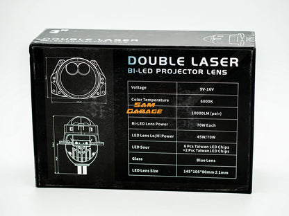 AES UX2 Double Laser Projector