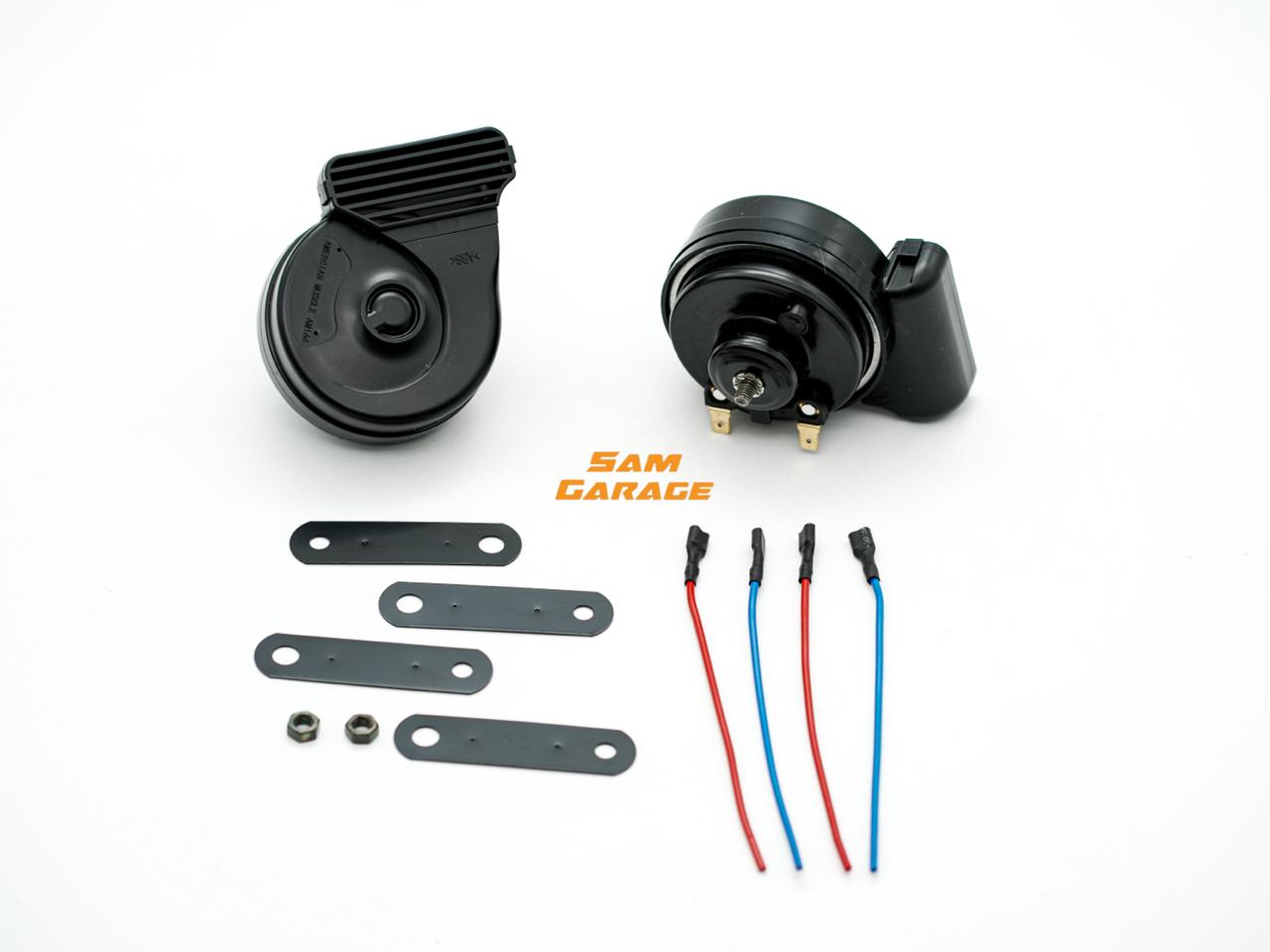 American Muscle 120dB Power Horn (100% Copper) – Universal for Cars & Bikes
