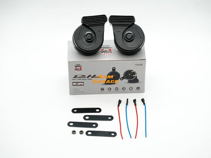 American Muscle 120dB Power Horn (100% Copper) – Universal for Cars & Bikes