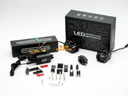 Moto Genius VK 260 Auxiliary Fog Lights