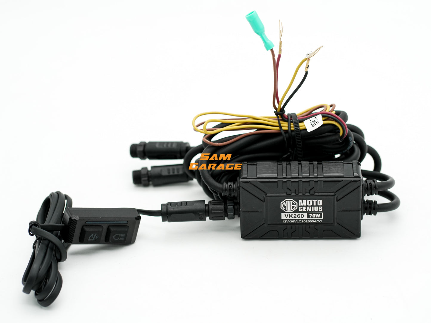 Moto Genius VK 260 Auxiliary Fog Lights