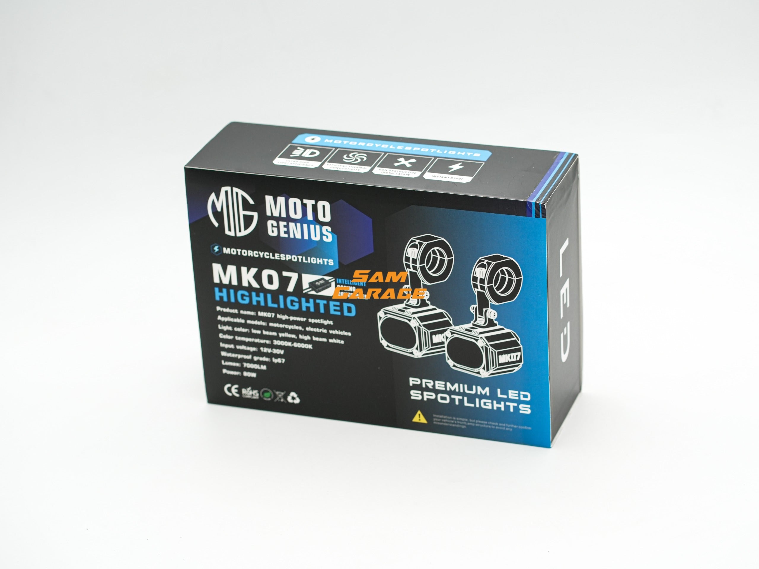 MotoGenius MK07 Auxiliary Light