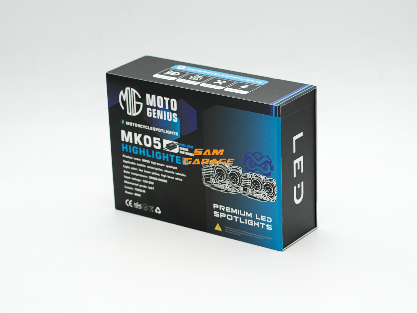 Moto Genius MK05 Auxiliary Fog Light