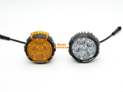 MOTOGENIUS VK60 Heavy-Duty Auxiliary Spotlight | 90W | 11,200 Lumens | IP67 Waterproof | Universal Fit