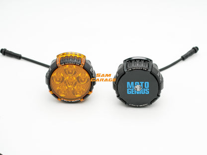 MOTOGENIUS VK60 Heavy-Duty Auxiliary Spotlight | 90W | 11,200 Lumens | IP67 Waterproof | Universal Fit