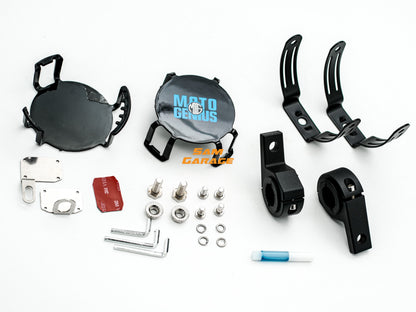 MOTOGENIUS VK60 Heavy-Duty Auxiliary Spotlight | 90W | 11,200 Lumens | IP67 Waterproof | Universal Fit