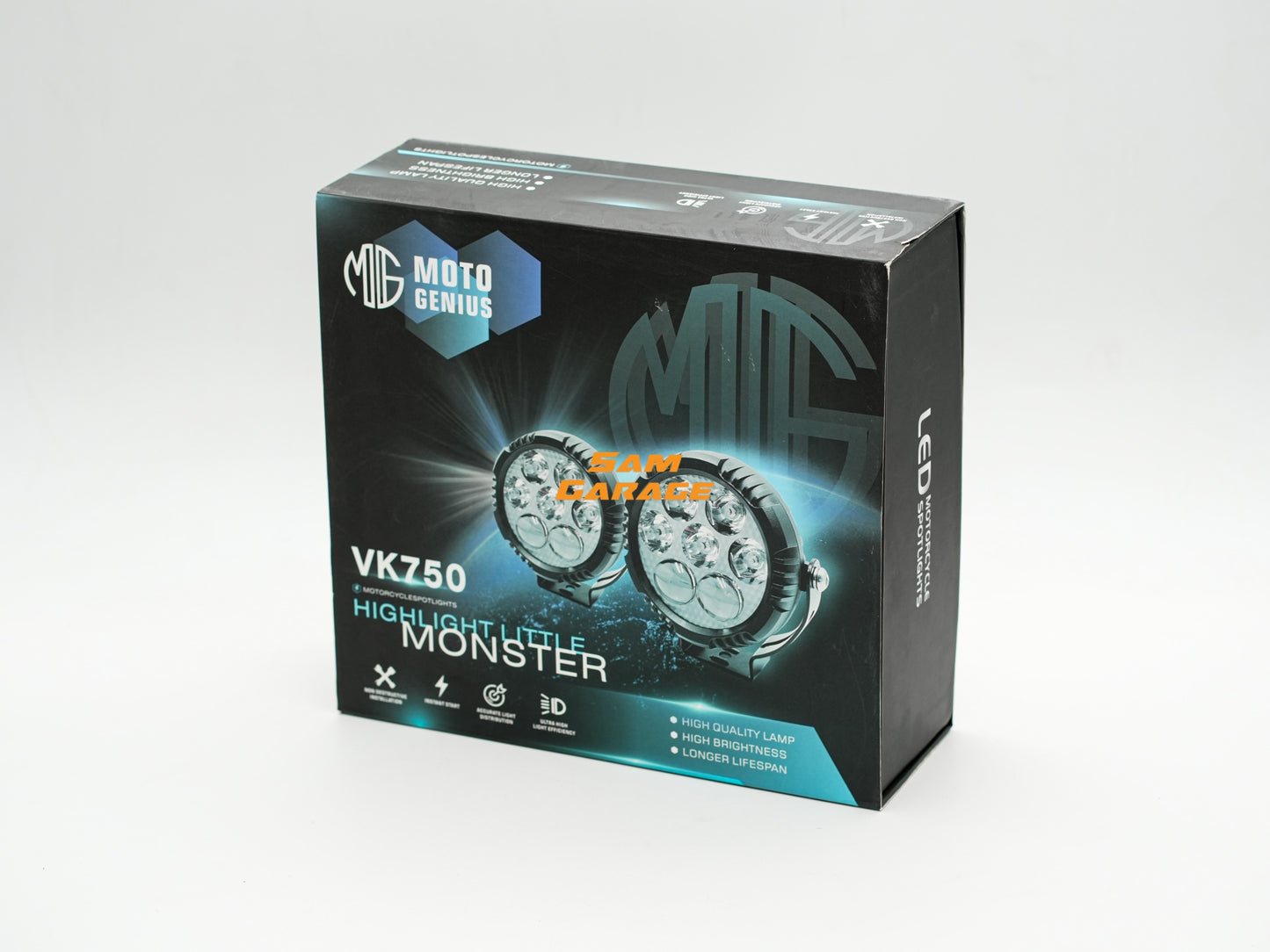Moto Genius VK750 Auxiliary Light (7 Lens)