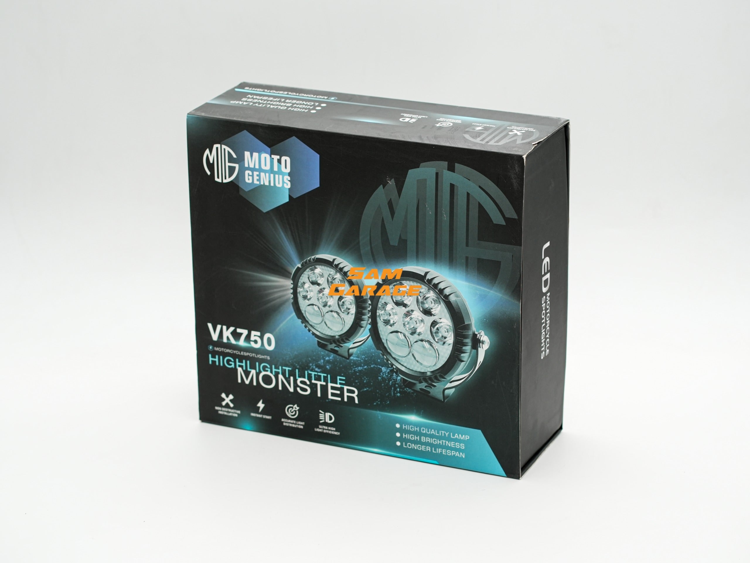 Moto Genius VK750 Auxiliary Light (7 Lens)