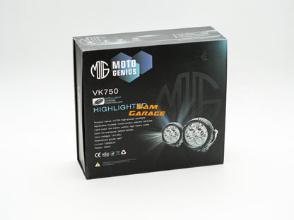 Moto Genius VK750 Auxiliary Light (7 Lens)