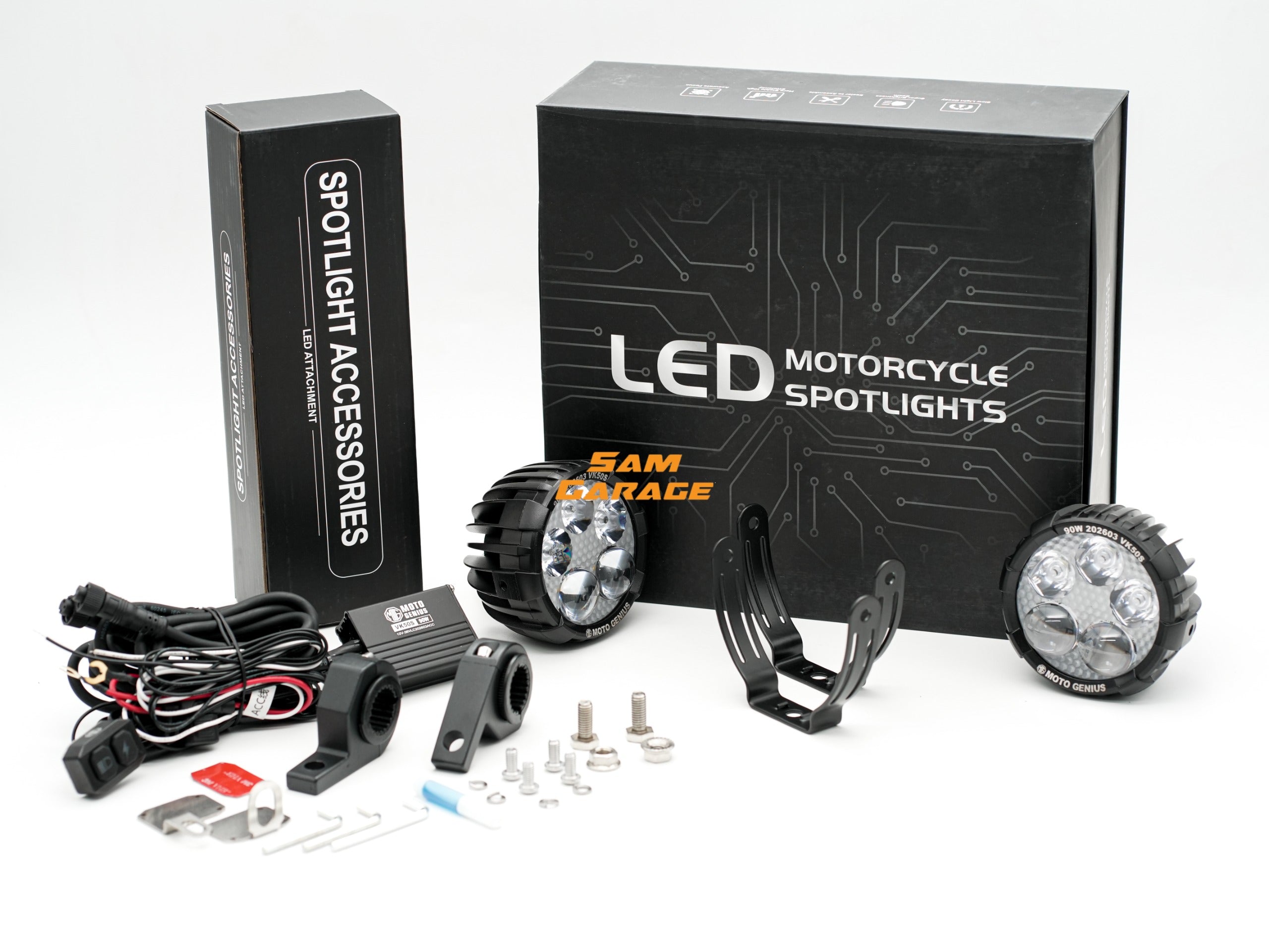 Moto Genius VK50S Auxiliary Light (90W | 10,800 Lumens)