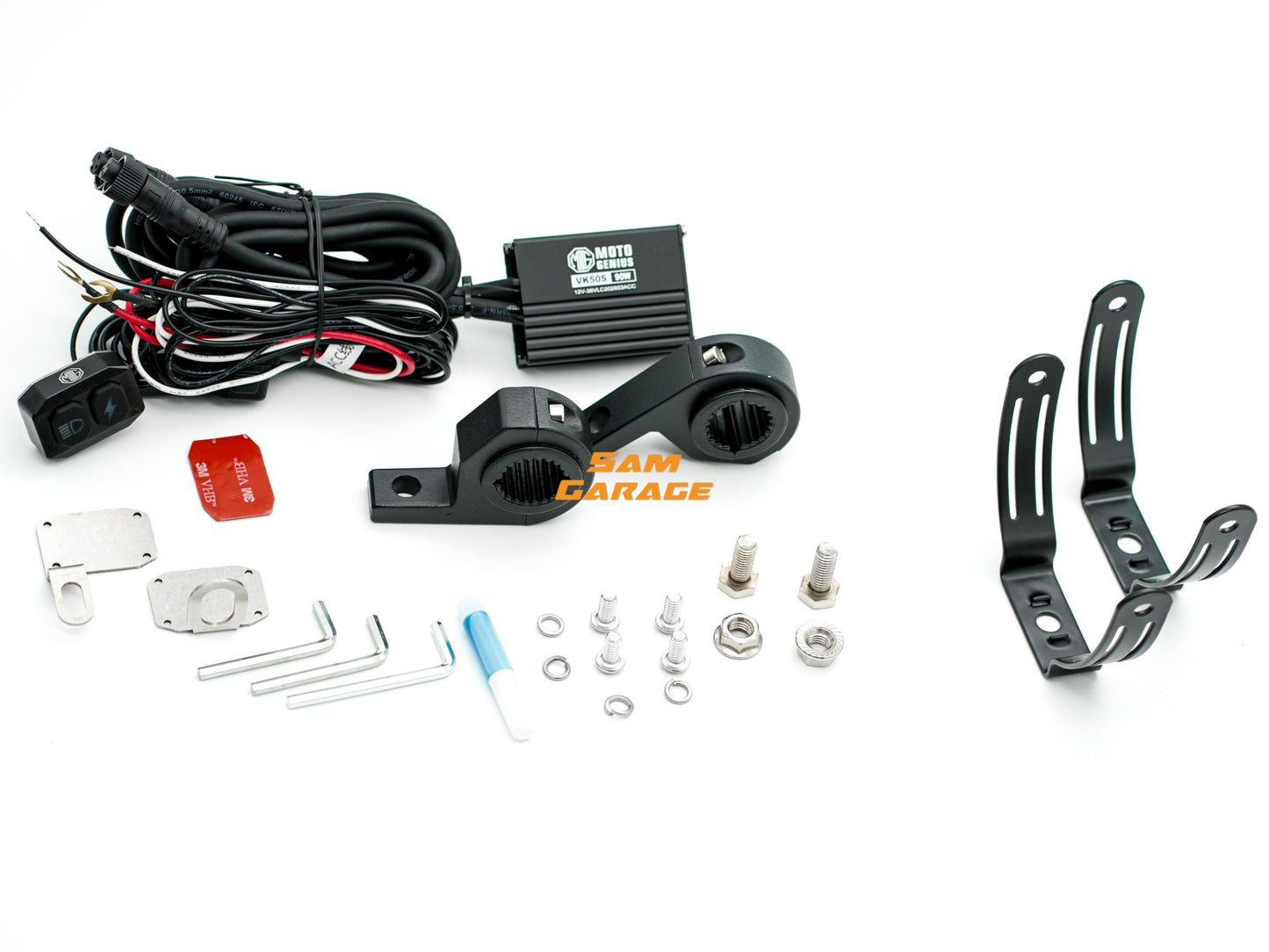 Moto Genius VK50S Auxiliary Light (90W | 10,800 Lumens)