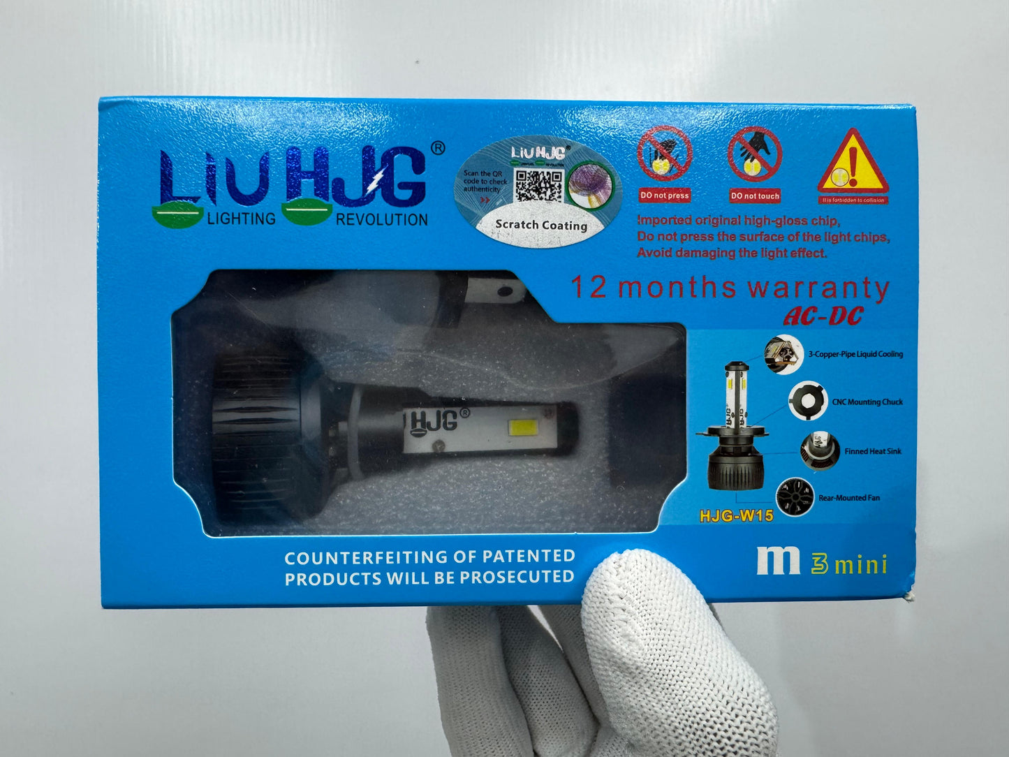 Liu Hjg M3 Mini 120W LED Headlight Bulb (H4)