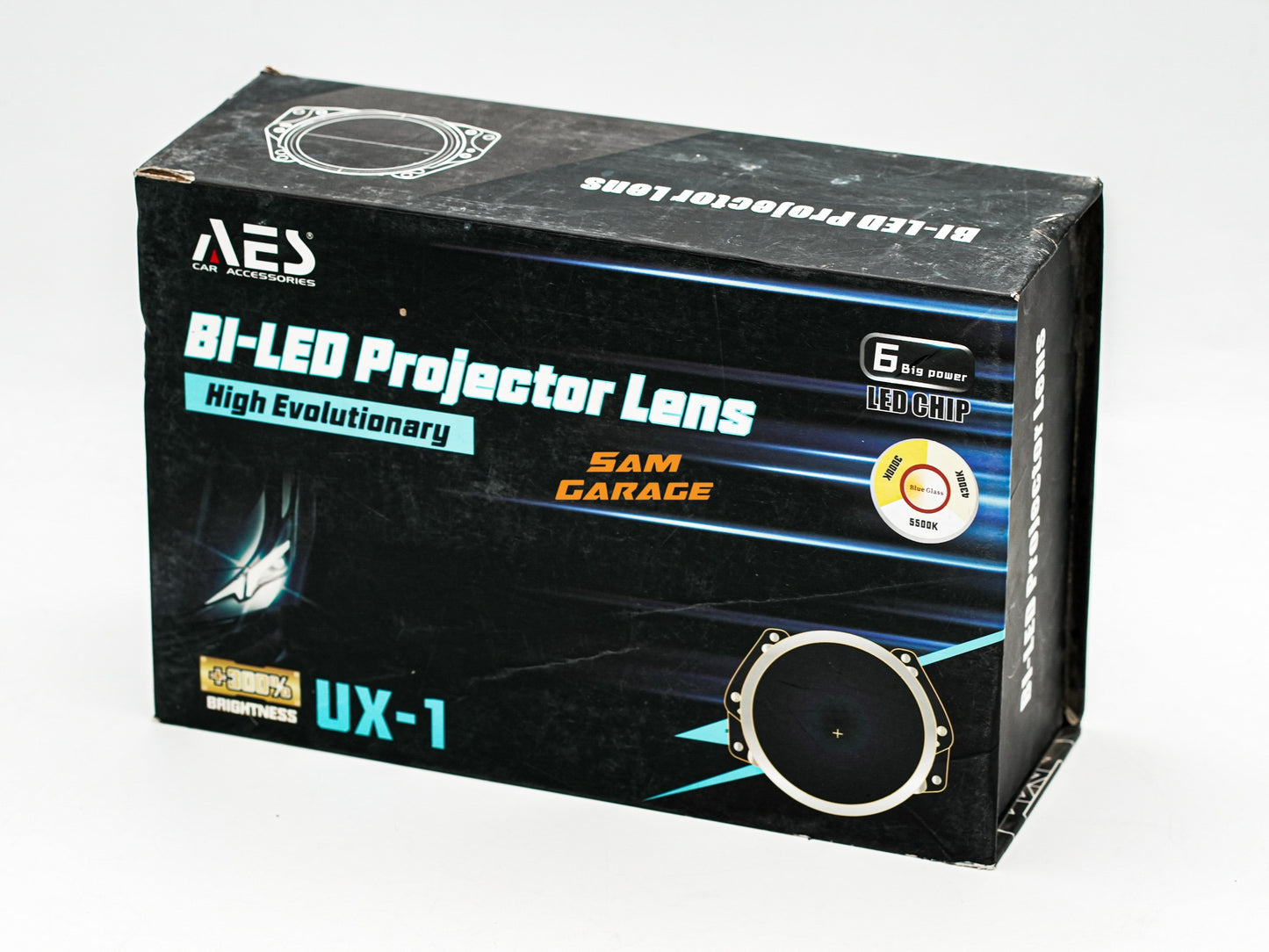 AES UX1 Tri-Color LED Projector