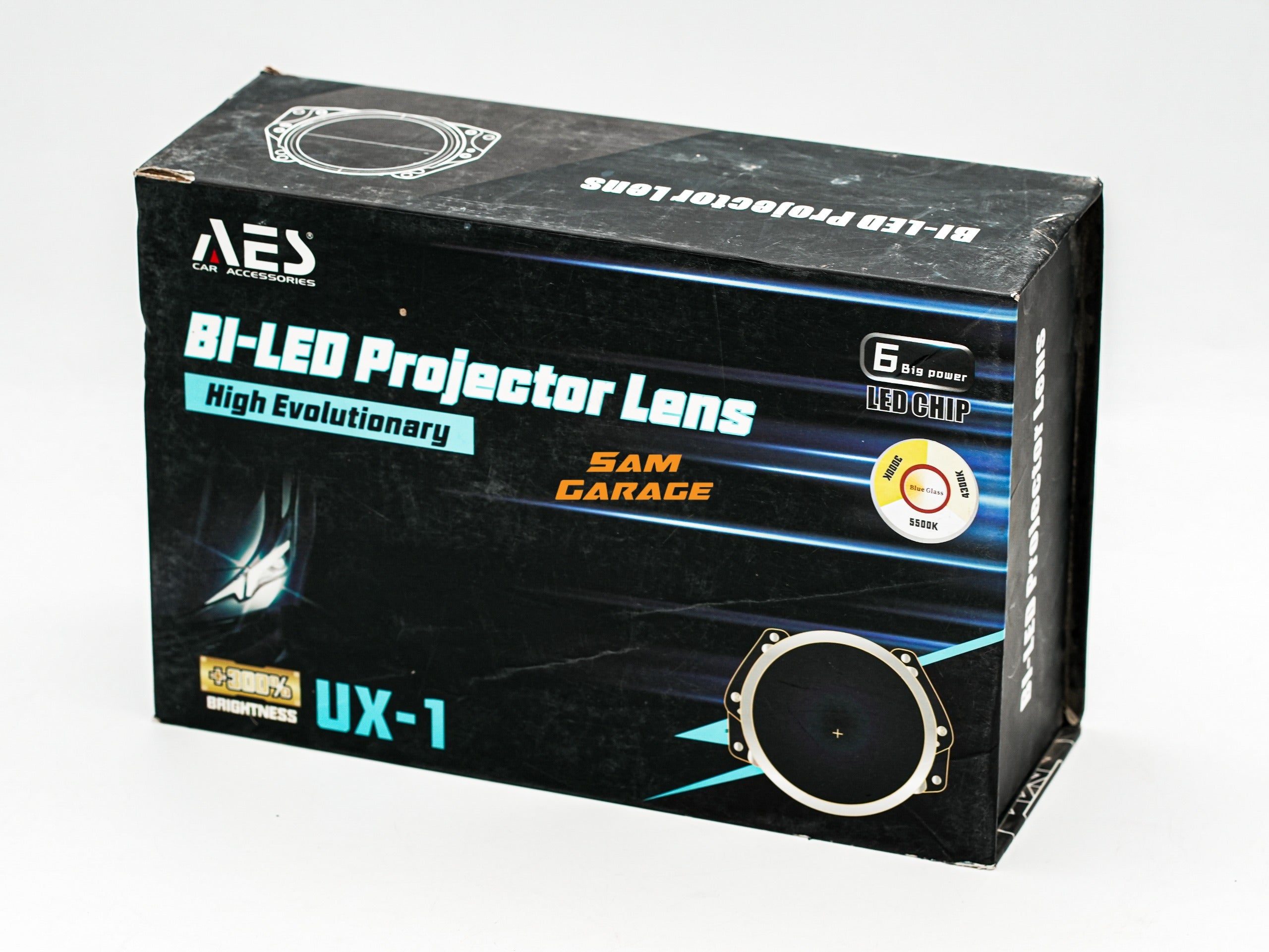 AES UX1 Tri-Color LED Projector