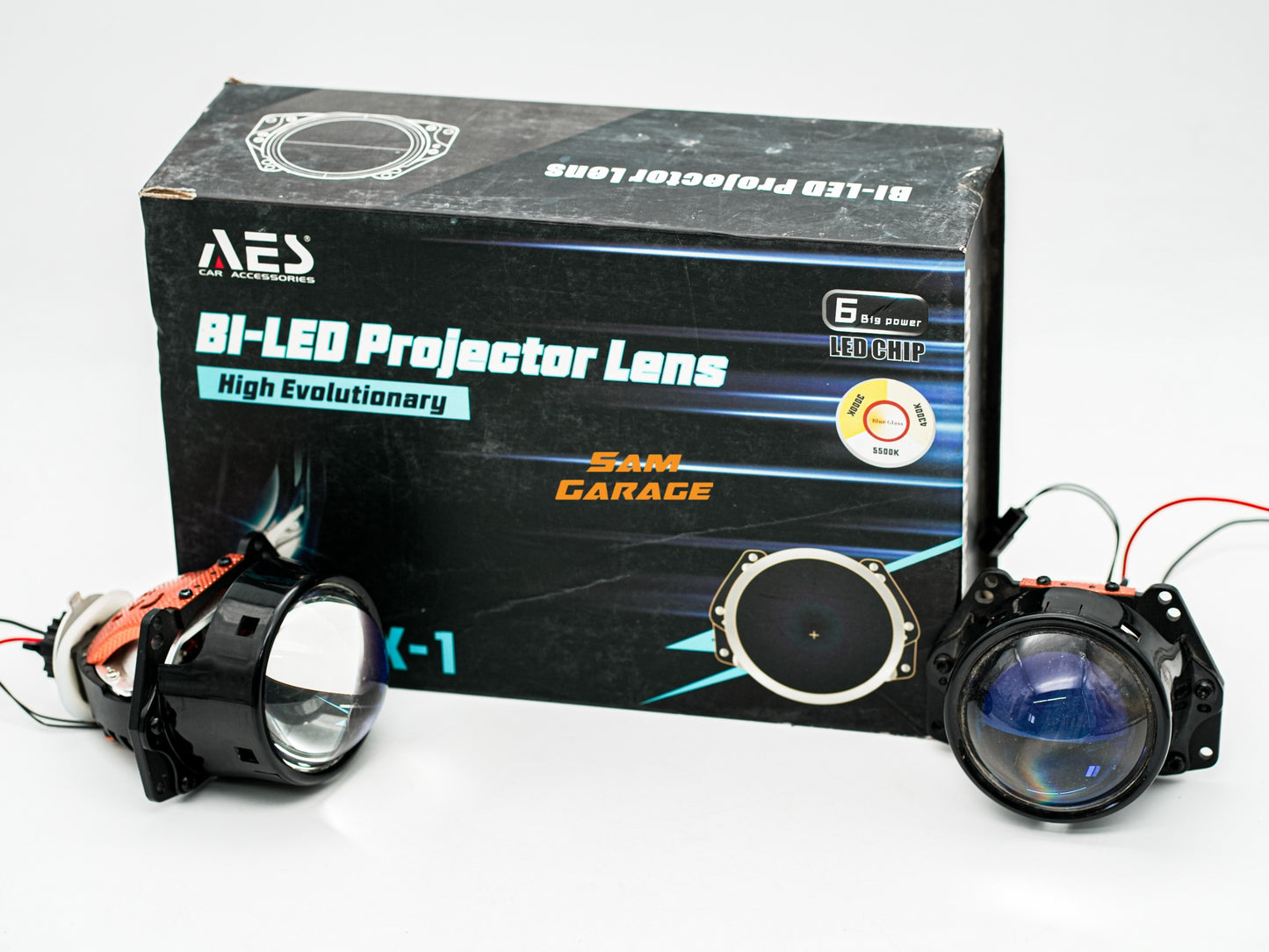 AES UX1 Tri-Color LED Projector