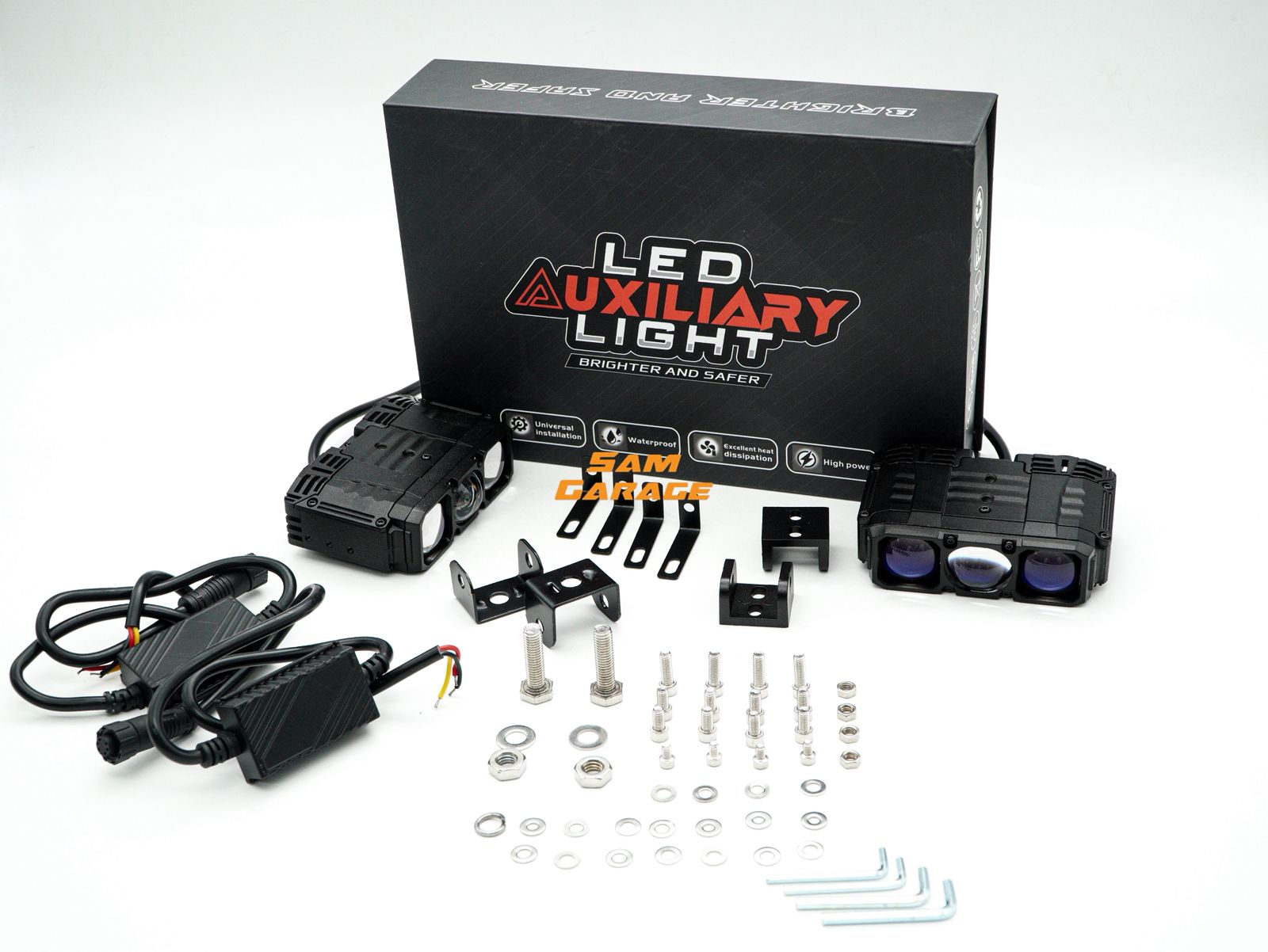 AES Three Lens LED Auxiliary Light