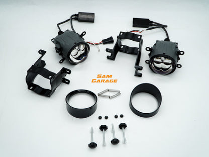 Darkshine Double Laser &nbsp;(3 Inch)LED Projector Fog Light