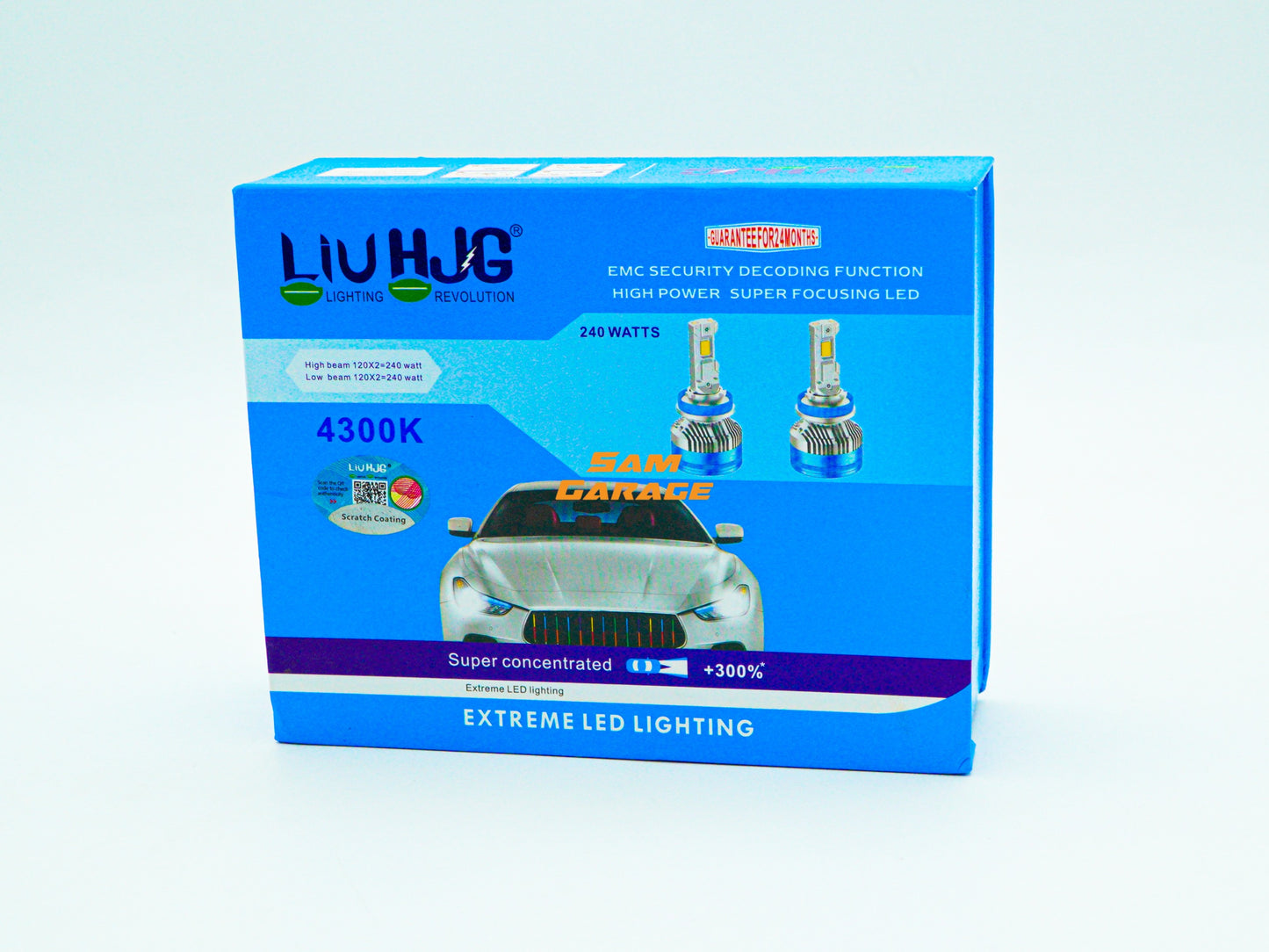 Liu Hjg Headlight – 240W | Warm White 4300K