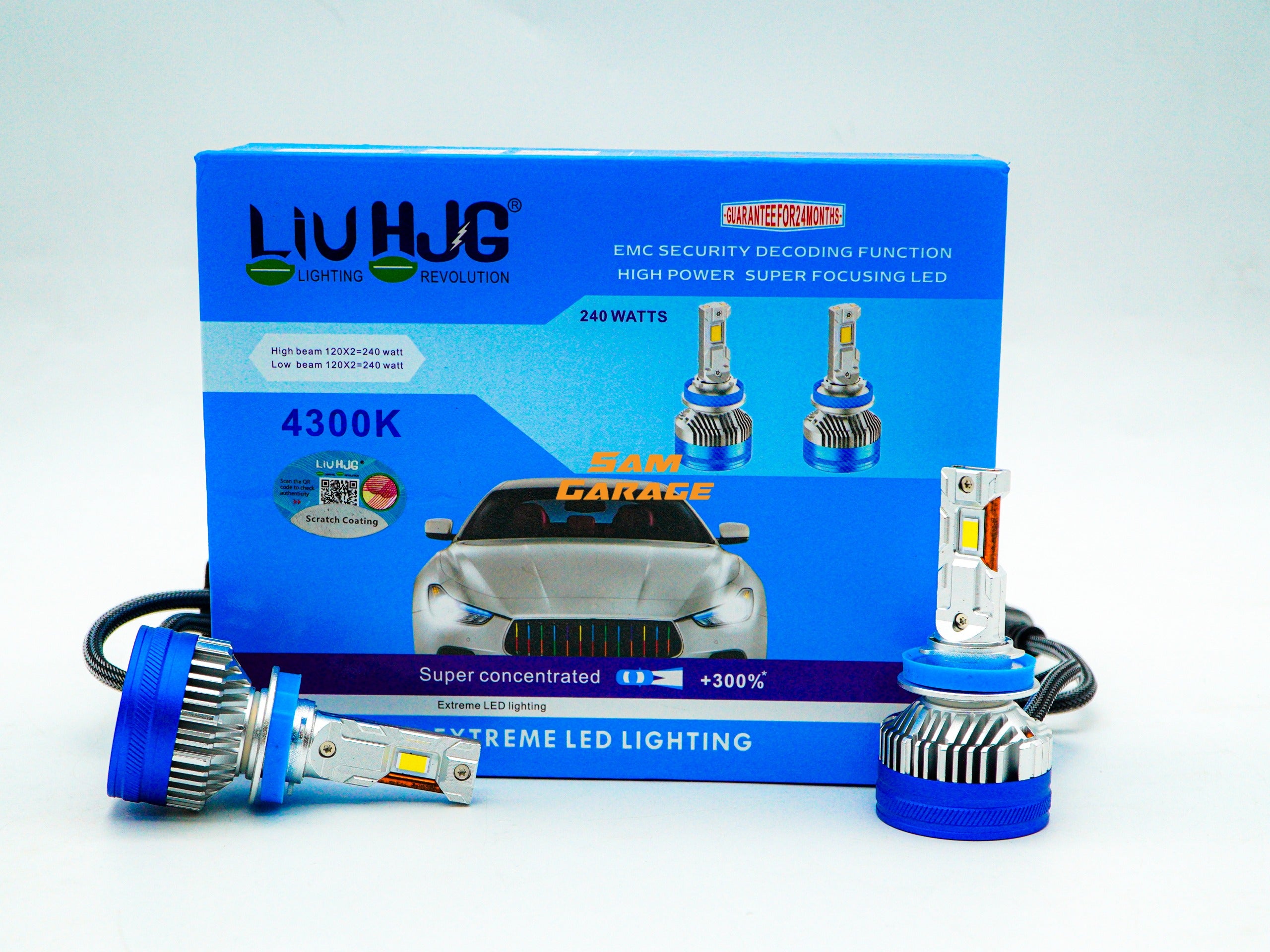 Liu Hjg Headlight – 240W | Warm White 4300K