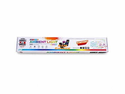 American Muscle 18-Piece RGB Car Ambient Light Kit | App Controlled | Universal Interior LED Lighting