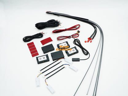 American Muscle 10-Piece RGB Car Ambient Light Kit&nbsp;