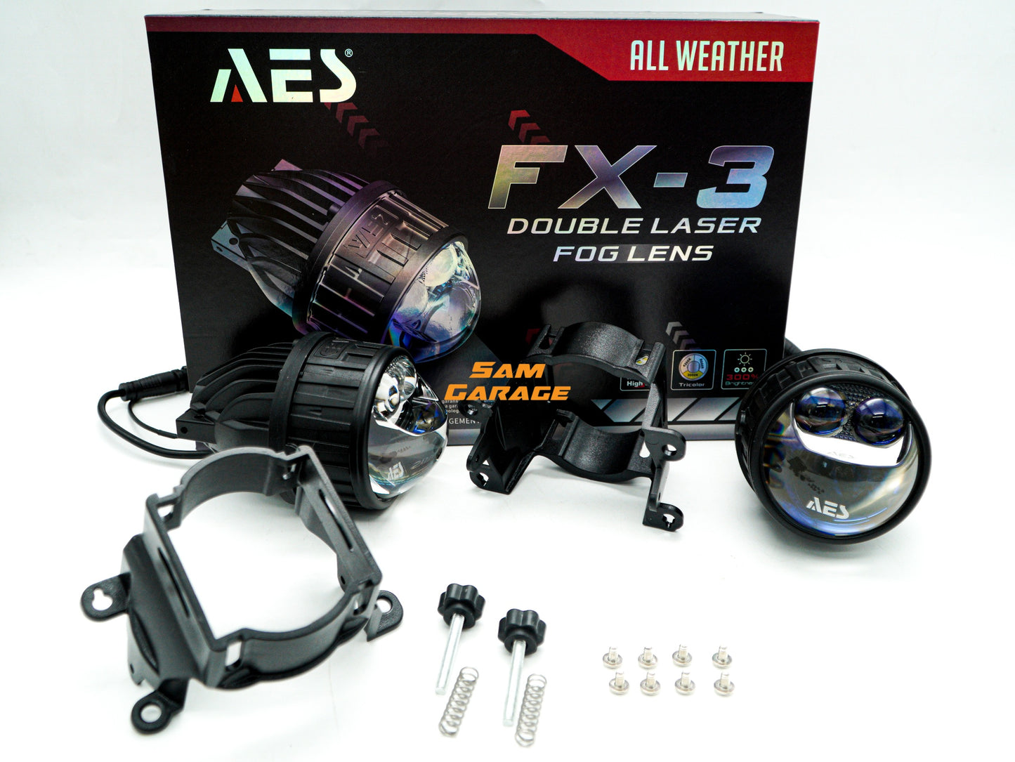 AES FX 3 Double Laser Tri Colour 140W 1-Year Warranty