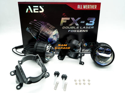 AES FX 3 Double Laser Tri Colour 140W 1-Year Warranty
