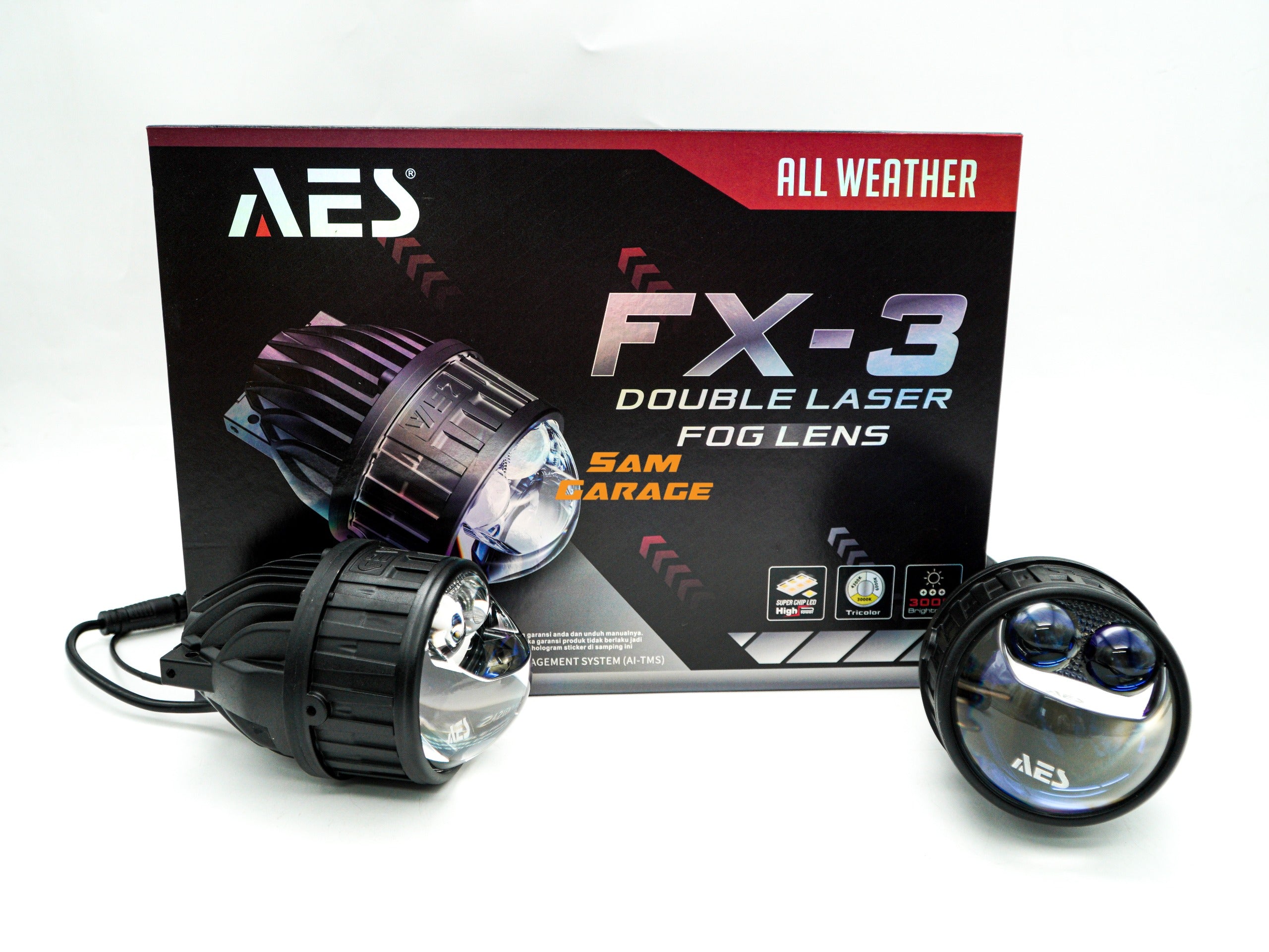 AES FX 3 Double Laser Tri Colour 140W 1-Year Warranty