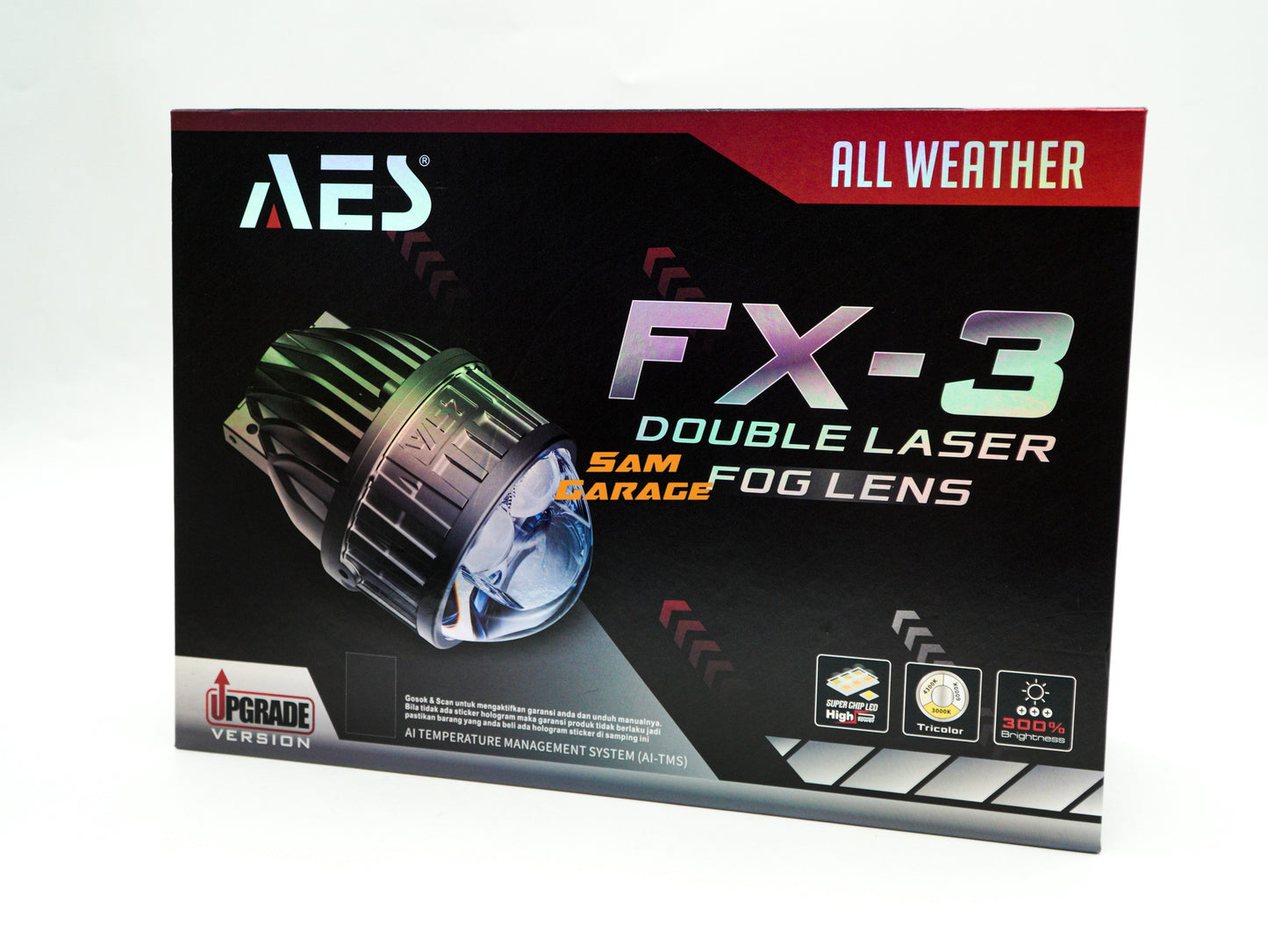 AES FX 3 Double Laser Tri Colour 140W 1-Year Warranty