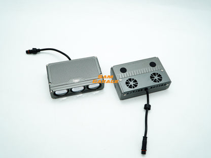 American Muscle Prisma 3 Laser Bi-LED Projector Lens (Pair) | 120W | Triple Color | Triple Laser | 1-Year Warranty