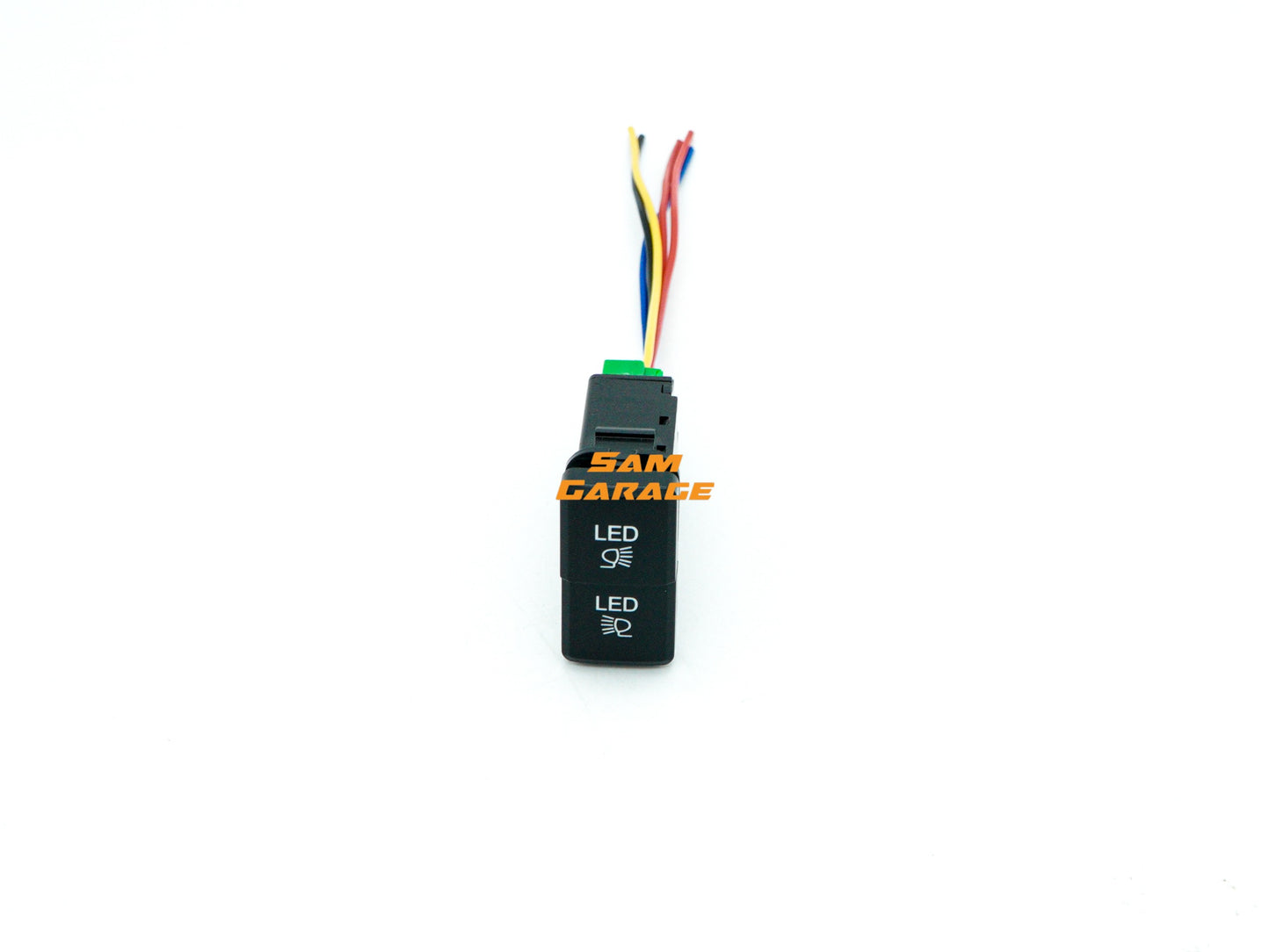 Two way Heavy-Duty Dual Function Dashboard Switch for Auxiliary Lights | Universal Fit | Cars, SUVs, Trucks &amp; Buses