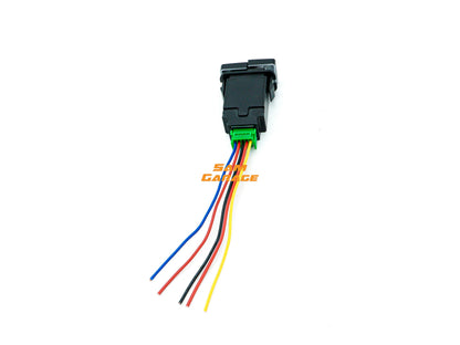 Two way Heavy-Duty Dual Function Dashboard Switch for Auxiliary Lights | Universal Fit | Cars, SUVs, Trucks &amp; Buses