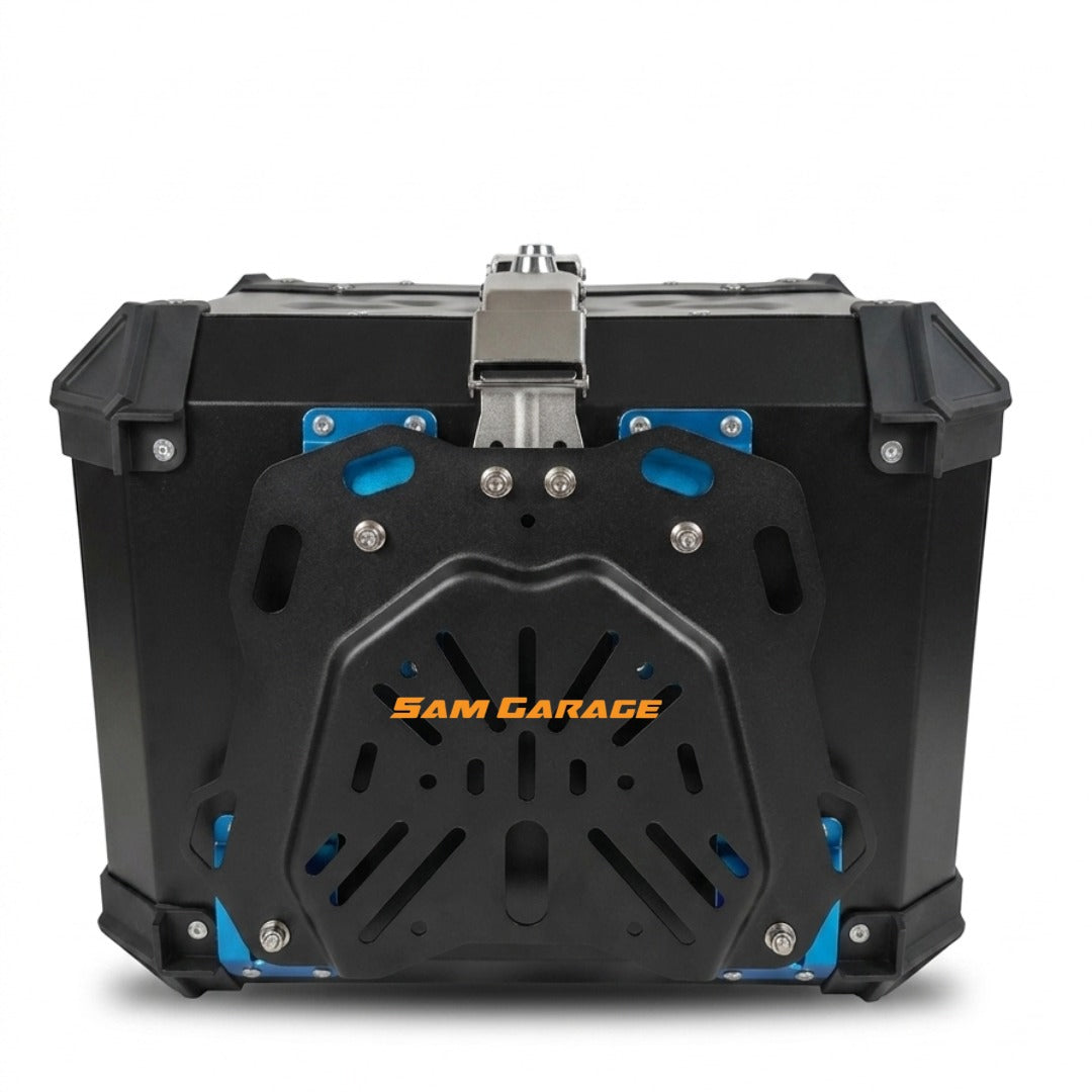 Liu Hjg Premium 45L Aluminum Alloy Motorcycle Top Box – Lightweight, Durable &amp; Water-Resistant